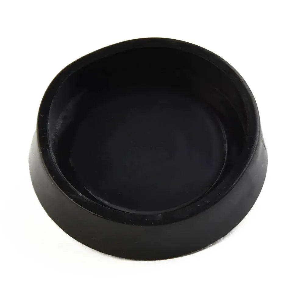 Rubber drain stopper plug, black, Simples Market; fits kitchen sink and bathroom drains.