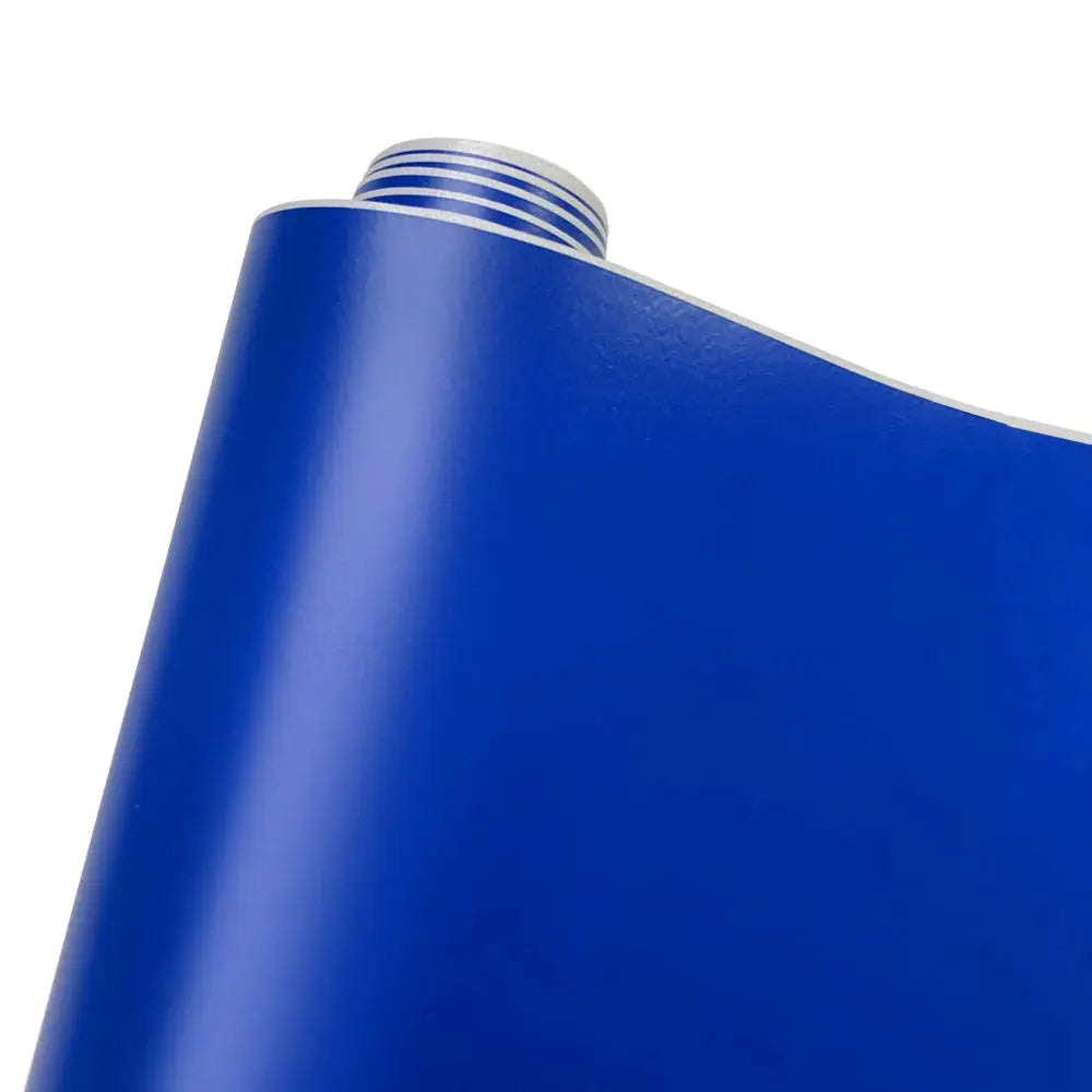 Simples Market blue vinyl car wrap film roll, self-adhesive and waterproof
