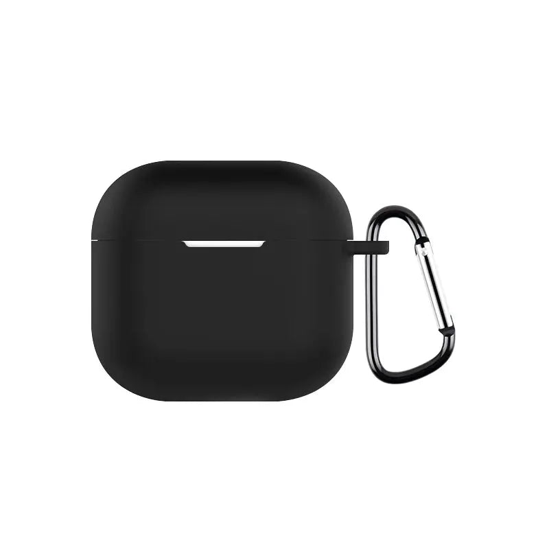 AirGuard Silicone Case For AirPods 4th Gen 2024 Wireless Headset TPU Shockproof And Scratch Resistant With Hook
