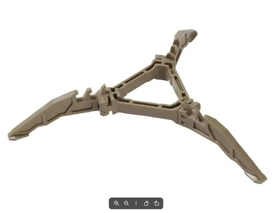 Foldable Nylon Gas Canister Stand For Camping Stoves Universal Tripod Bracket Portable Bottle Holder