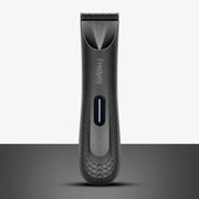 Electric groin hair trimmer for men by Simples Market, waterproof body groomer with replaceable ceramic blade