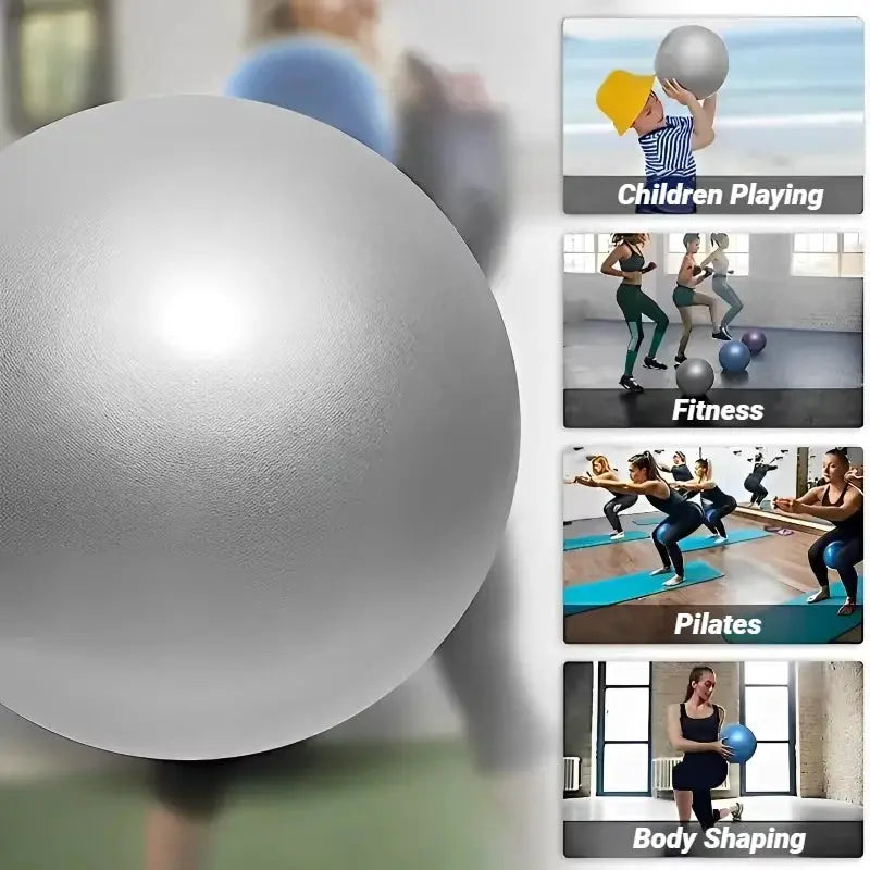 25cm Yoga Pilates Ball For Core Training And Balance Fitness Indoor Use Gymnastics And Therapy