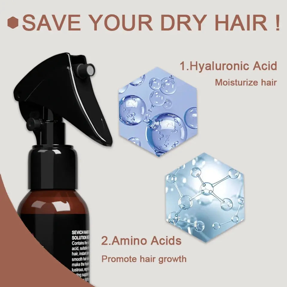 Sevich 100ml Hair Repair Spray Repairs damage restore soft hair for all hair types keratin Hair & Scalp Treatment