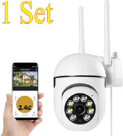 8MP WiFi IP PTZ Security Camera With 4X Zoom 360 Degree Pan Tilt And Two Way Audio HD Color Night Vision