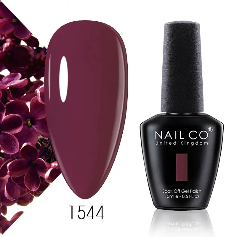 Nailco 131 Colors Gel Nail Polish LED Gel 15ml Vibrant Long Lasting Hybrid Varnish For Manicure
