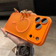 LuxeShield Magnetic Matte Translucent Shockproof Case For iPhone 11 To 17 Pro Max With MagSafe
