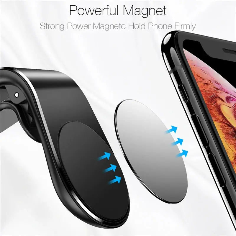Magnetic Car Phone Holder Air Vent Clip Mount 360 Rotation Stand