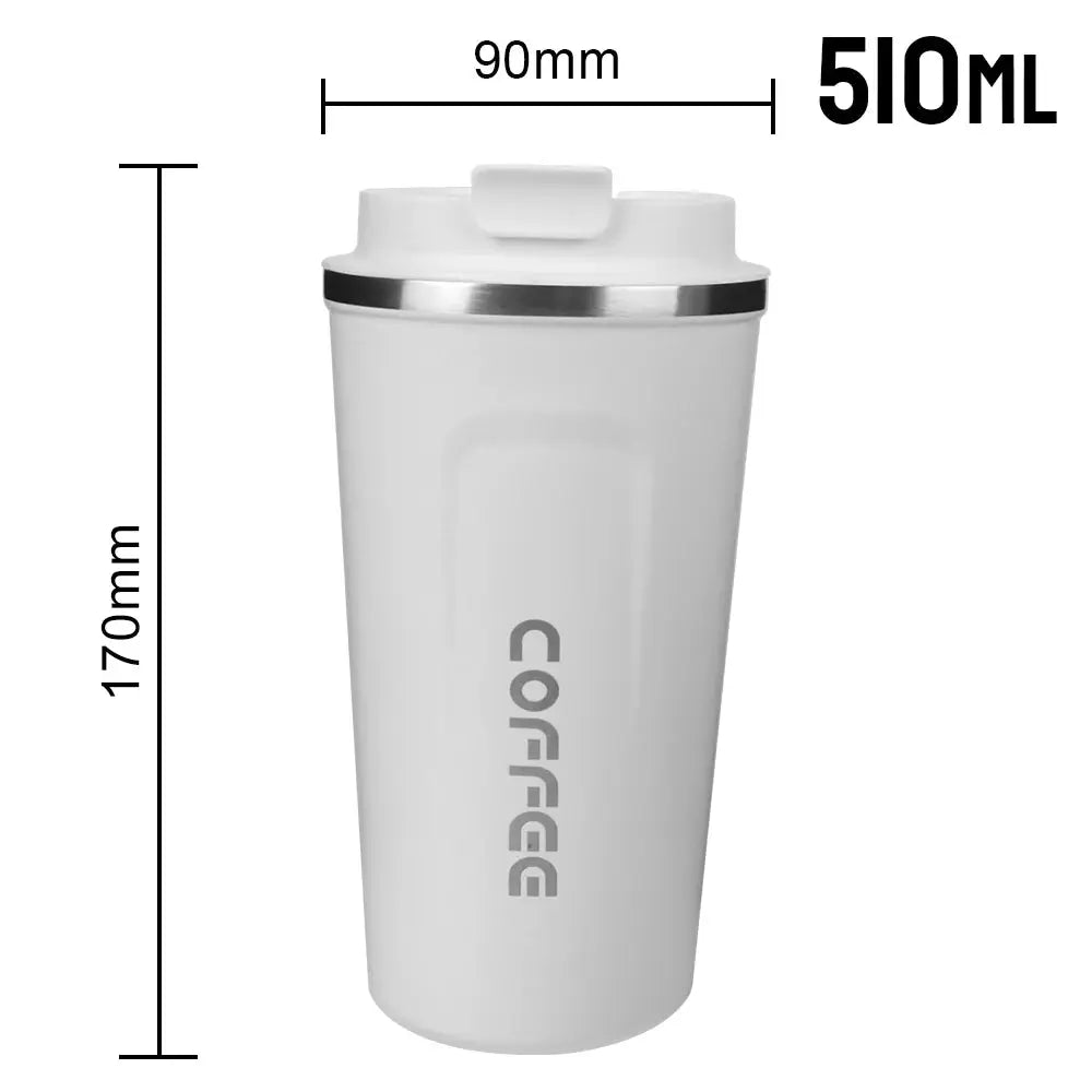 Thermo Cafe Car Thermos Travel Mug 380 And 510 Milliliters Leakproof Double Wall Stainless Steel