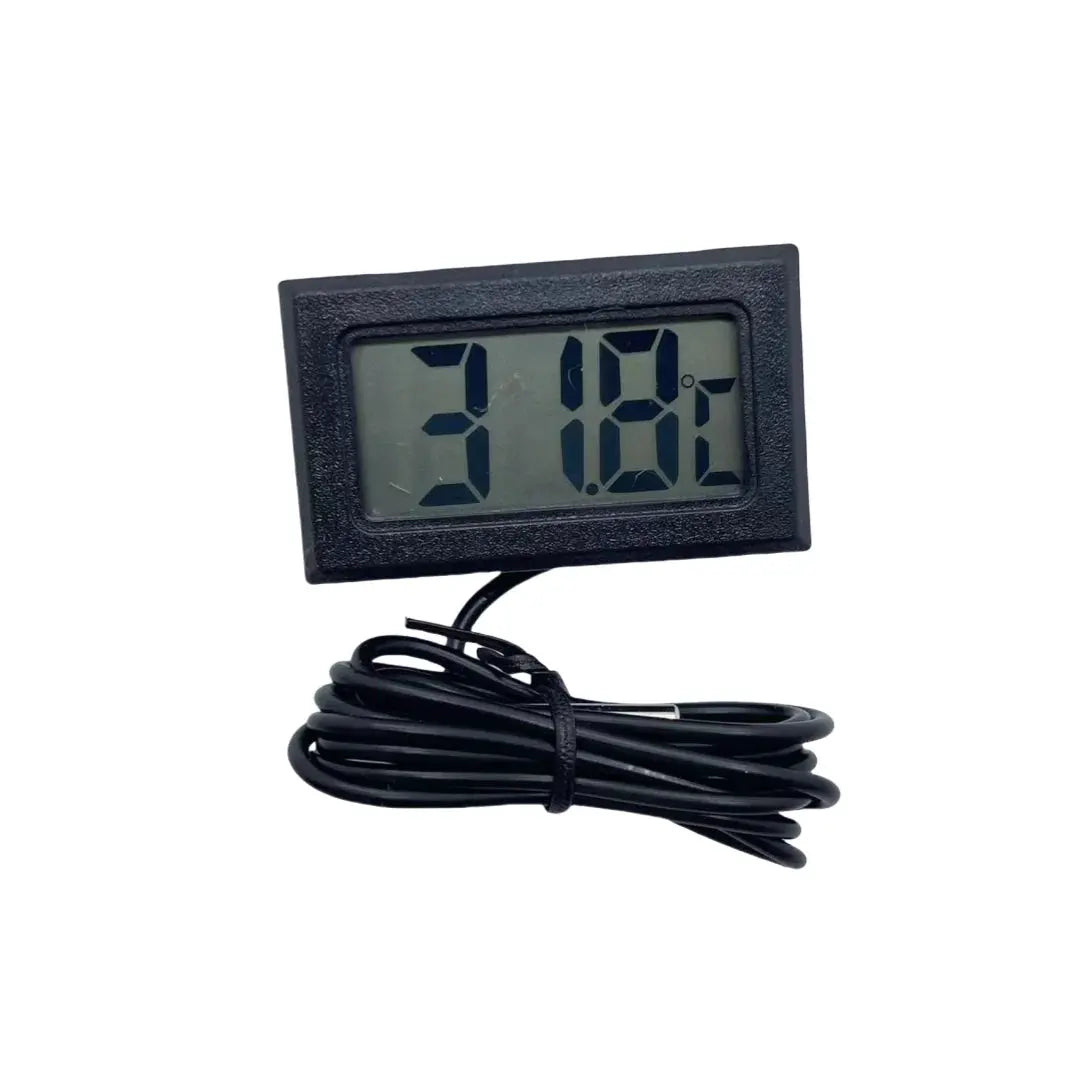 Digital Aquarium Thermometer With Probe Suction Cup For Fish Tank Water Temperature Measurement