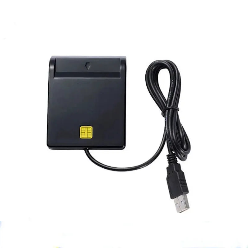 Portable USB 2.0 Card Reader Multi Function For DNIE ATM CAC IC ID Bank SIM Cards