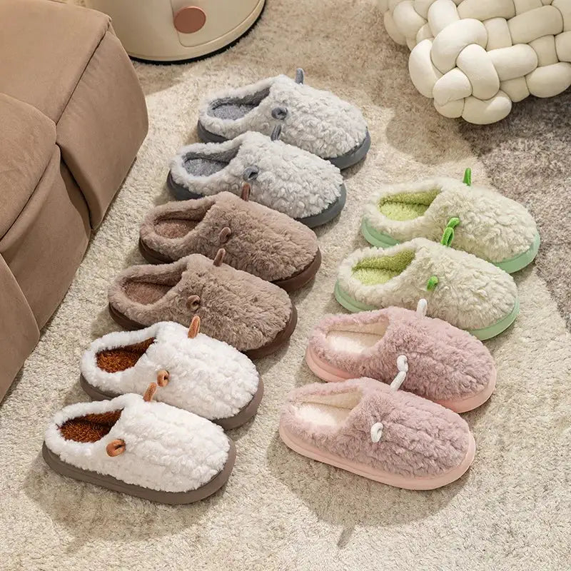 CozySteps Womens Winter Slippers Plush Fleece Lined Non Slip Sole Indoor Outdoor Warmth
