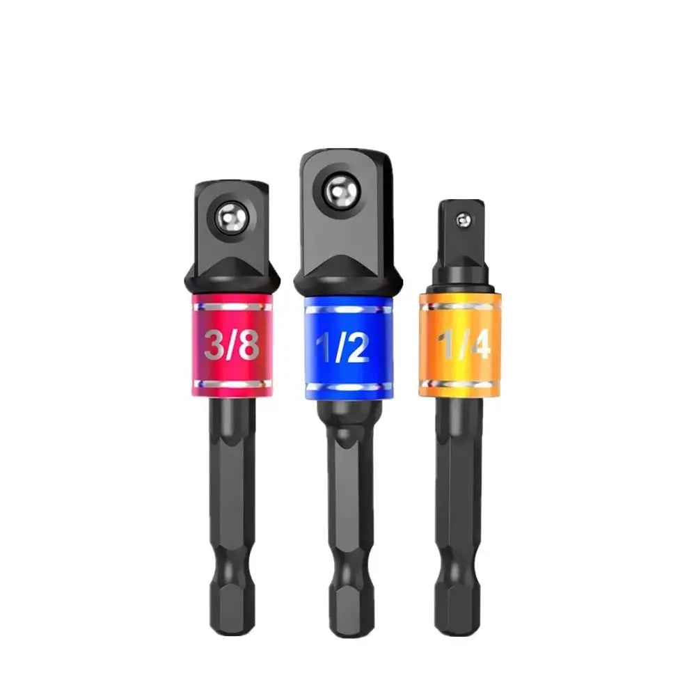 Impact Grade 105 Degree Angle Socket Adapter For Power Drills And Drivers Extension Set Screwdriver Holder