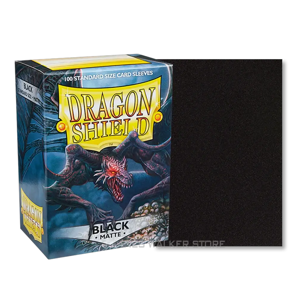 66x91mm Colorful Matte Card Sleeves Dragon Shield 100 Per Box Protectors For Pokemon Star Realms Board Games