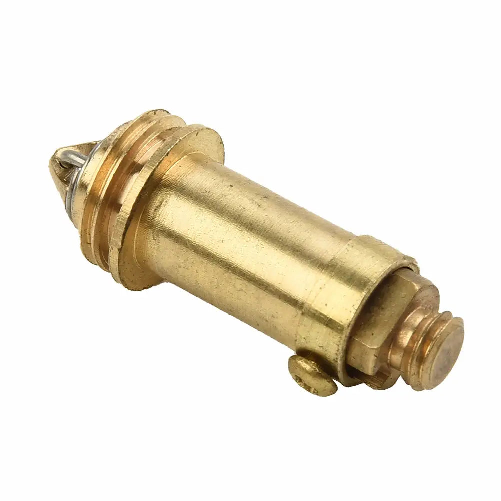 Brass basin waste pop-up plug with spring, Simples Market