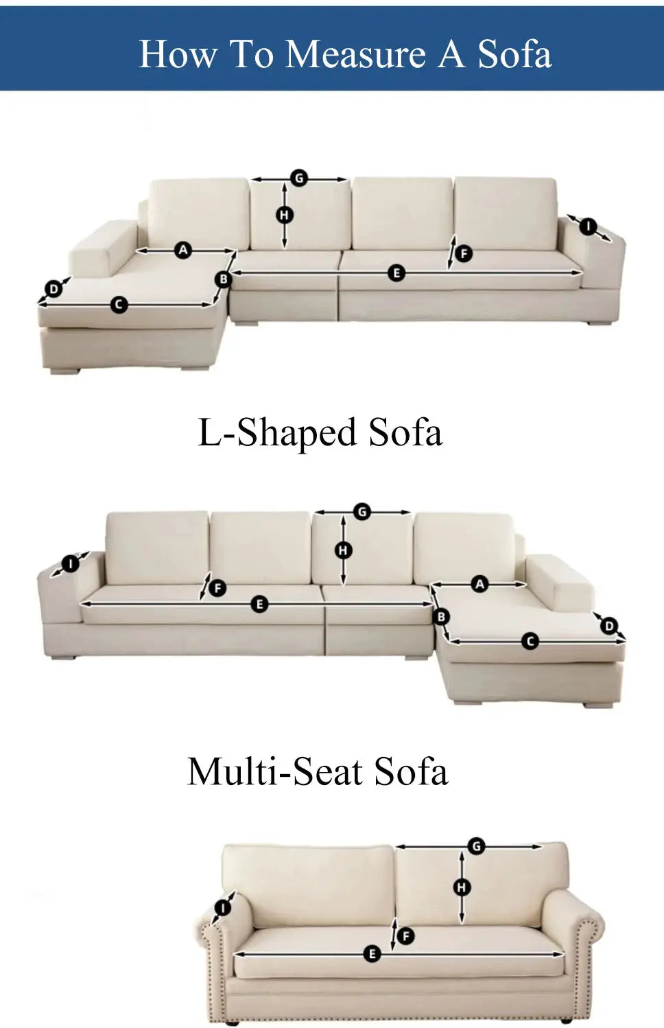 Flannel plaid sofa cover for L-shaped and multi-seat sofas; beige, non-slip, dustproof cushion cover by Simples Market