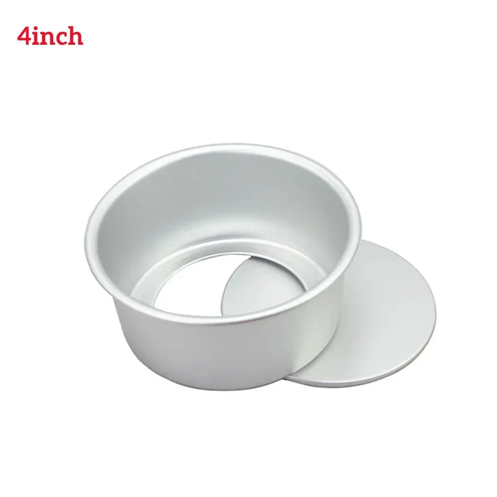 Tiered Round Cake Molds Set 4 6 8 10 12 Inch Removable Bottom Aluminum Alloy Nonstick Pans Kitchen Tools