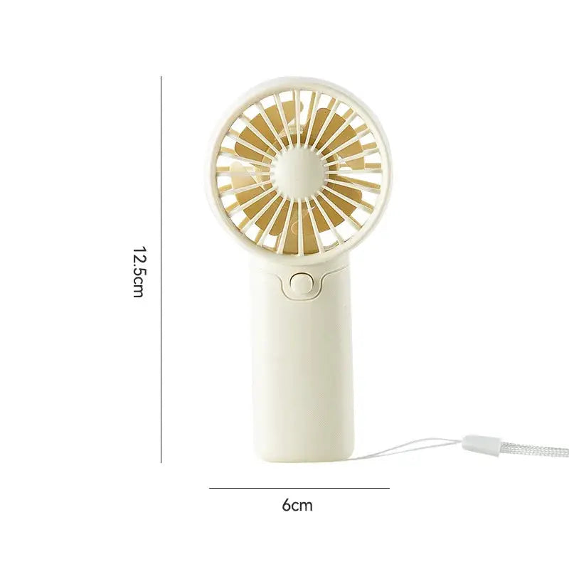 Meet Sun Portable Pocket Handheld Fan Lightweight AA Battery Mini Cooler For Personal Cooling