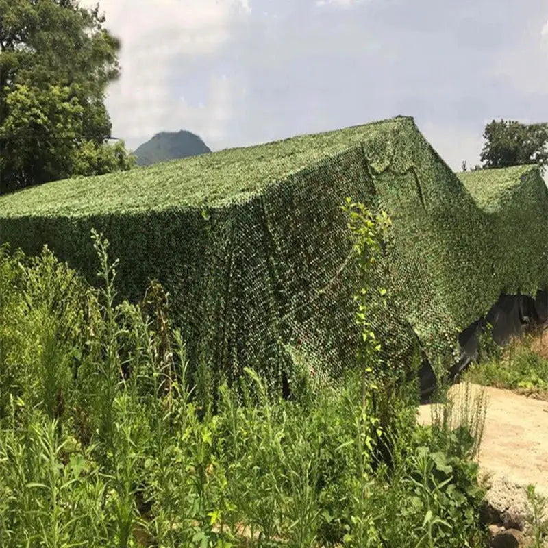 Military camouflage net by Simples Market; jungle green camo netting for garden gazebo or car awning