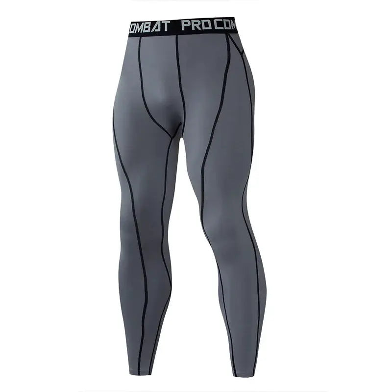 Men Compression Tight Leggings For Running Gym Fitness Training Yoga Quick Dry Pants