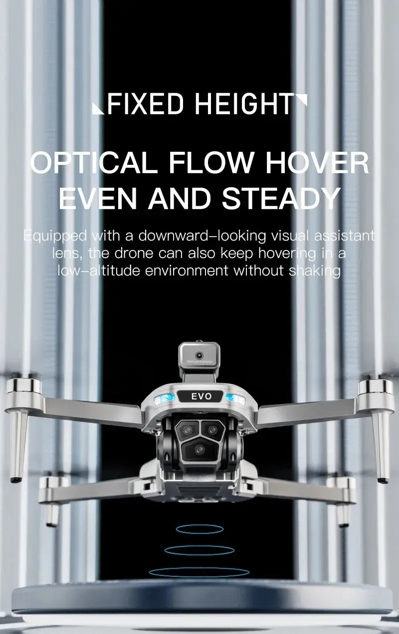 Lenovo SG901 MAX GPS drone with folding silver arms and EVO branding, front camera, Simples Market
