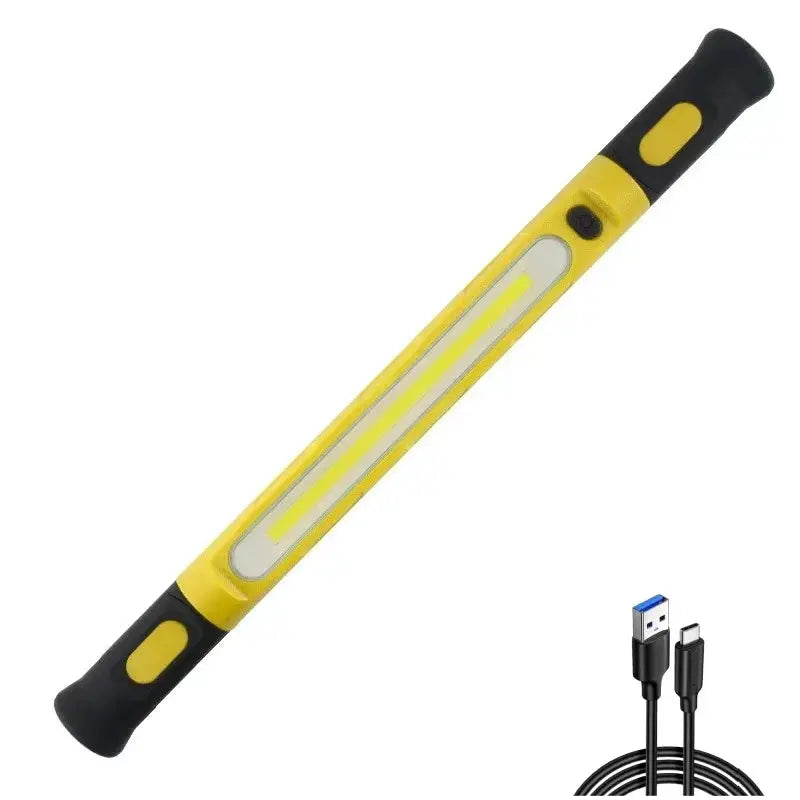 Super Bright Magnetic Work Light With 5200mAh Rechargeable Battery 3000 Lumen Underhood Car Repair And Outdoor Lighting