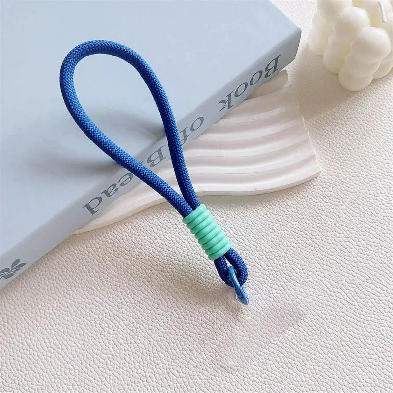 Mobile Phone Lanyard Strap With Patch Attachment For Secure Phone Case Rope Keychain And Hanging Chain