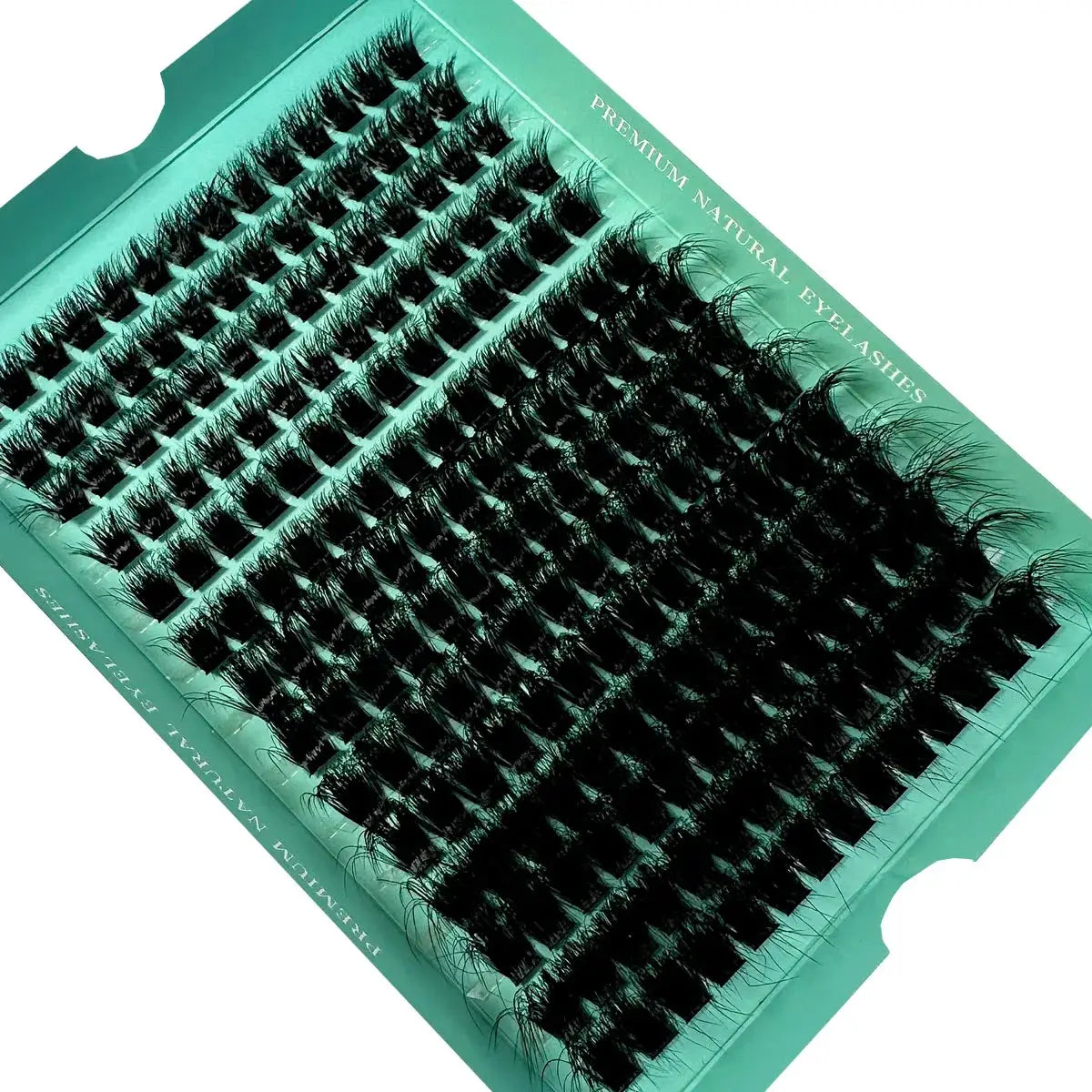 160D 8-20mm 5D Fluffy Individual DIY Eyelash Clusters D Curl 280pcs Natural Segmented Lash Extensions Tools