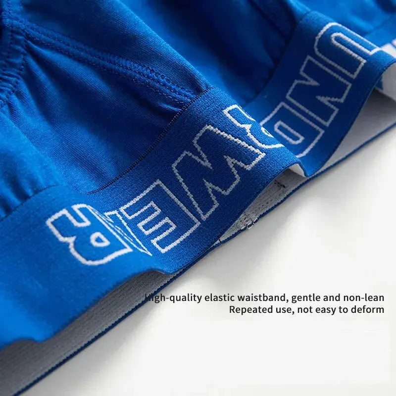 Men's blue cotton briefs with an elastic waistband from Simples Market