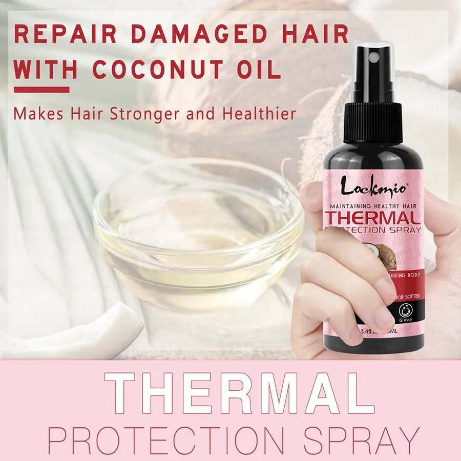 Thermal Protection Hair Spray Heat Protector Serum For UV Shield Moisturizing Hair Care For All Hair Types
