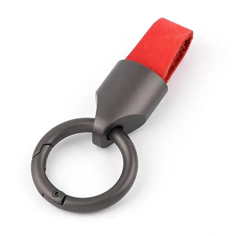 Car Key Chain Pendant For Men And Women Zinc Alloy Simple Waist Hanging Key Ring Holiday Gift