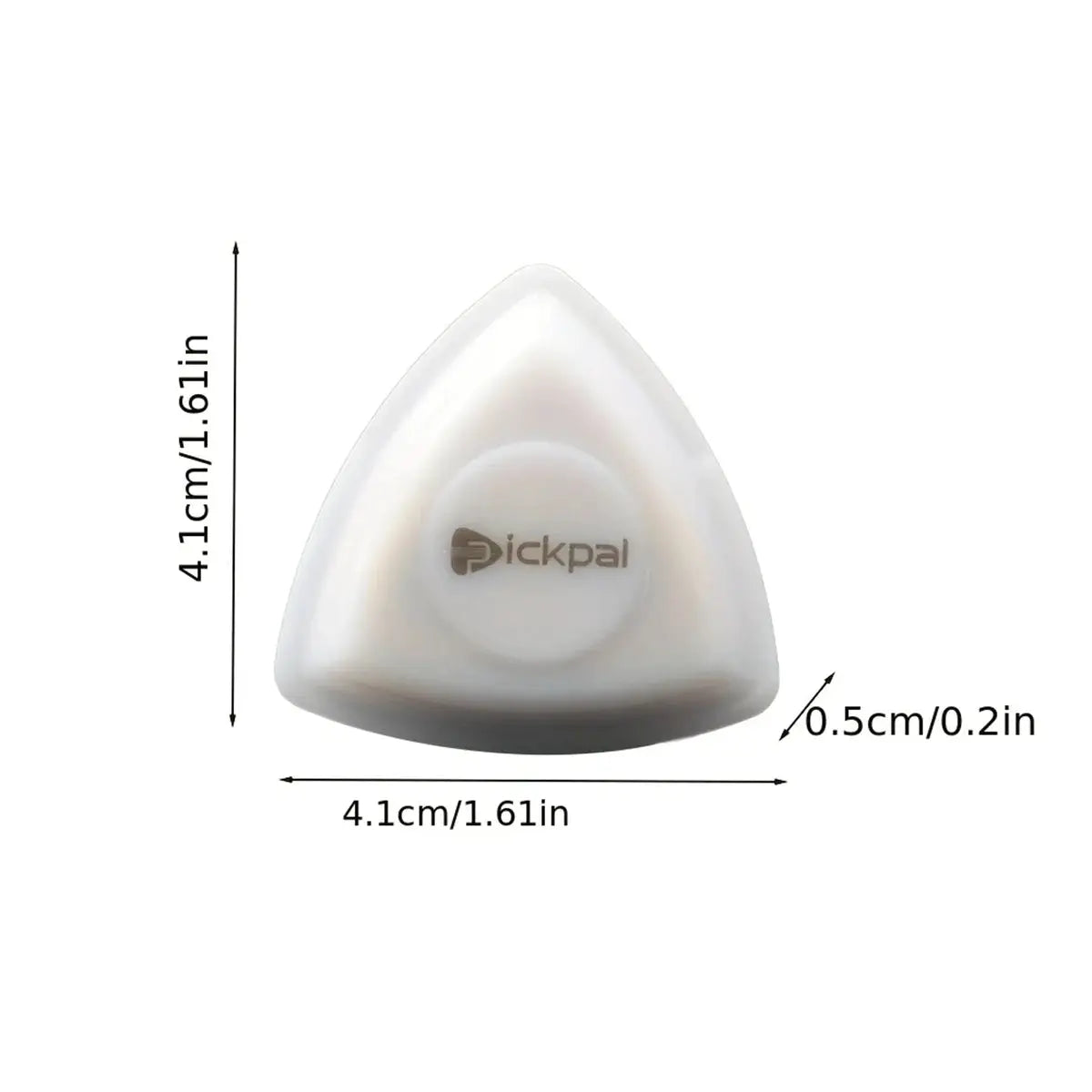 Miwayer LED Luminous Guitar Pick ABS Ergonomic Non Slip Three Color Lights White Green Purple For Electric Guitar