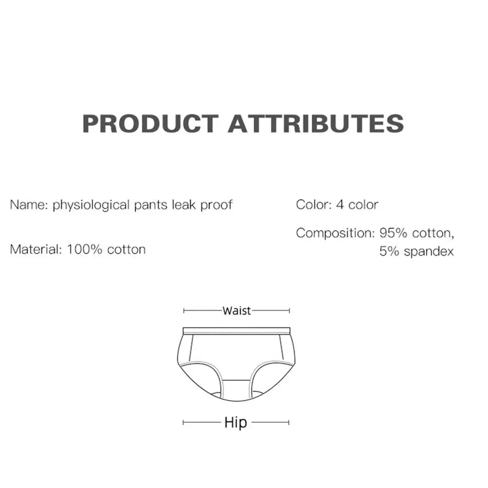 Simples Market cotton panties, low-waist design