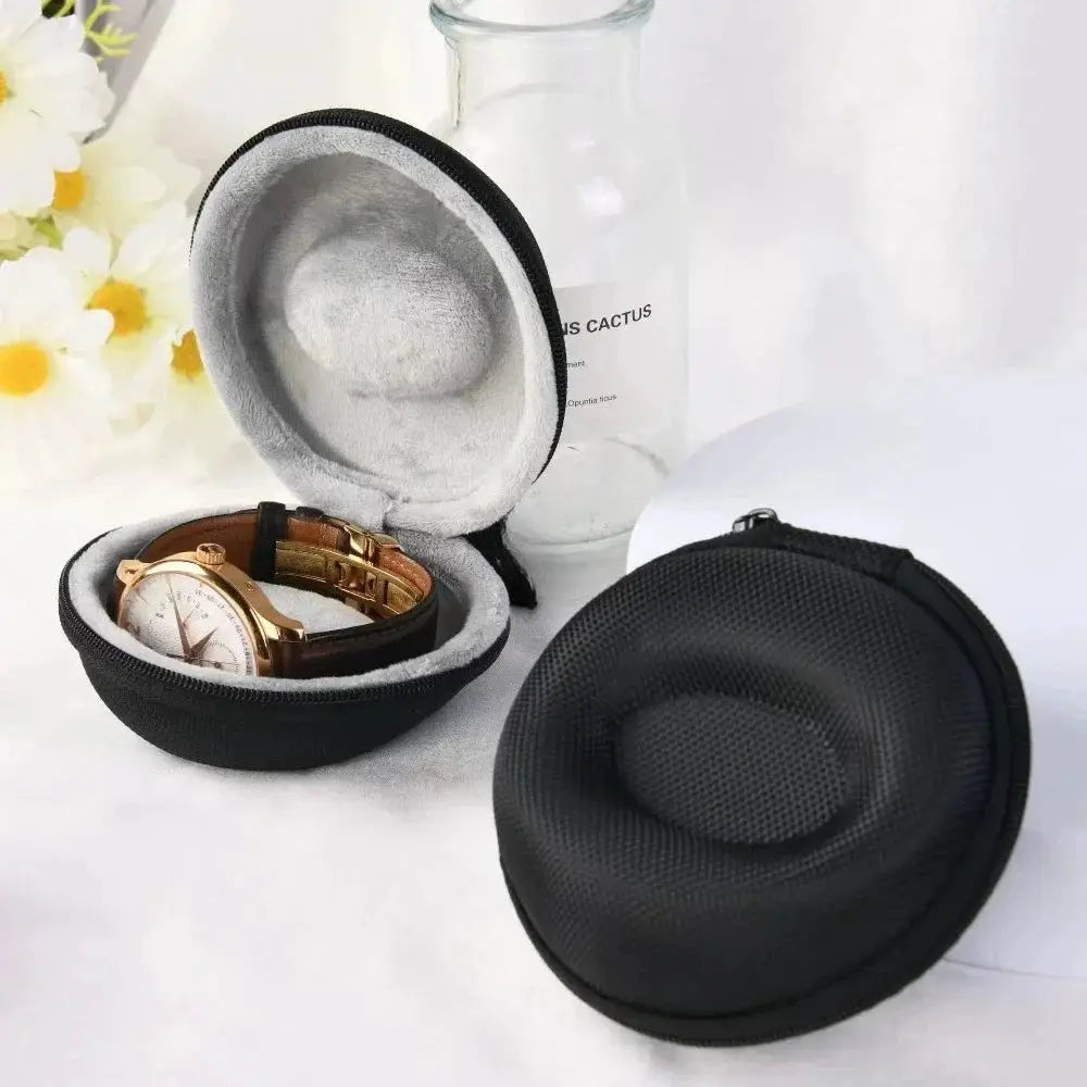 Apex Travel Case For Single Watch Shockproof And Impact Resistant Acrylic Storage Box For Wristwatches