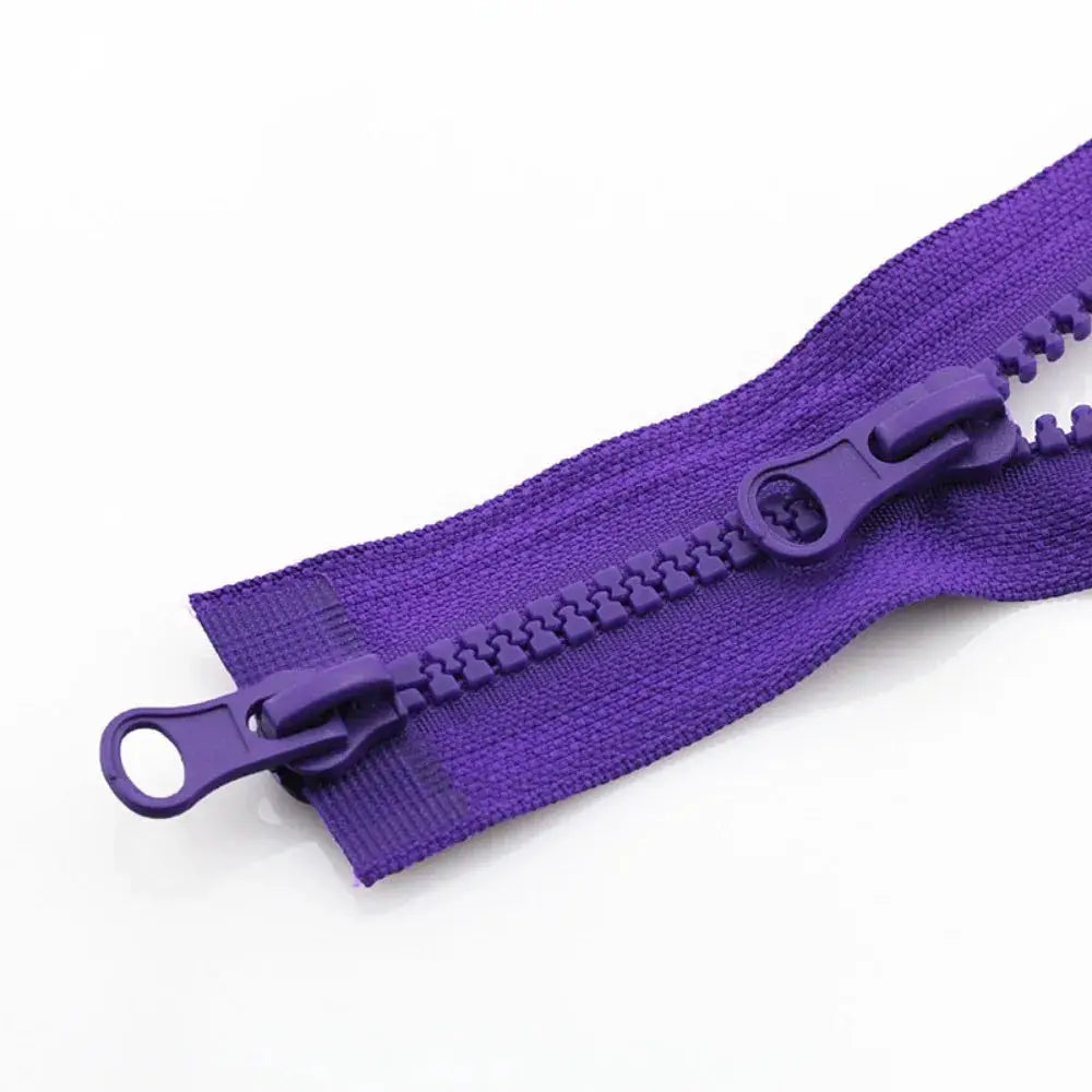 90cm Size 5 Resin Zipper Double Slider Two Way Open End For Jackets Durable High Quality Long Zips