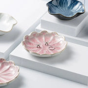 Creative Minimalist Ceramic Lotus Jewelry Tray And Snack Flavor Dish