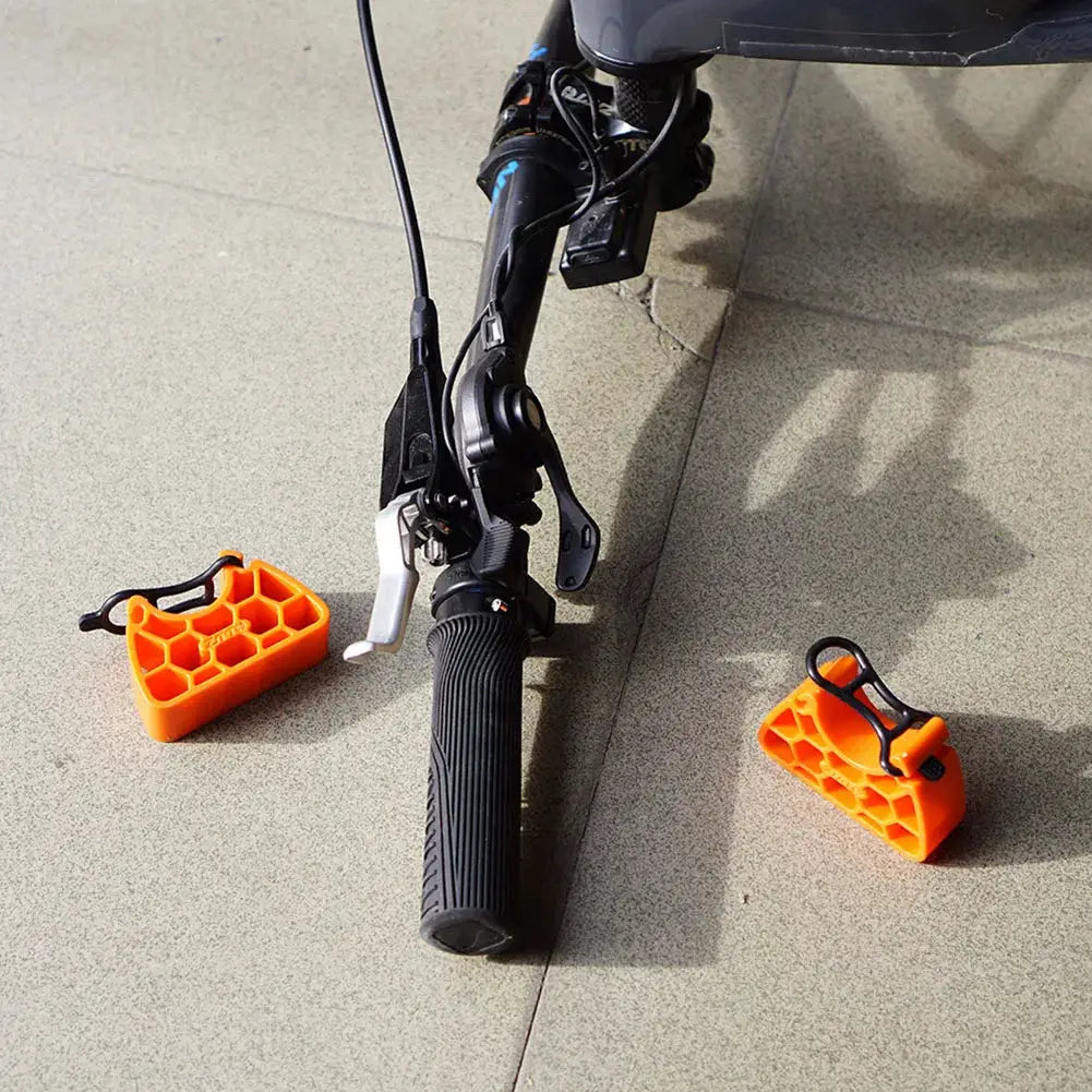 Bike Handlebar Stand Clip On Stabilizer For Inverted Parking MTB Maintenance Bicycle Repair Tool Fits 30 To 34mm Grips