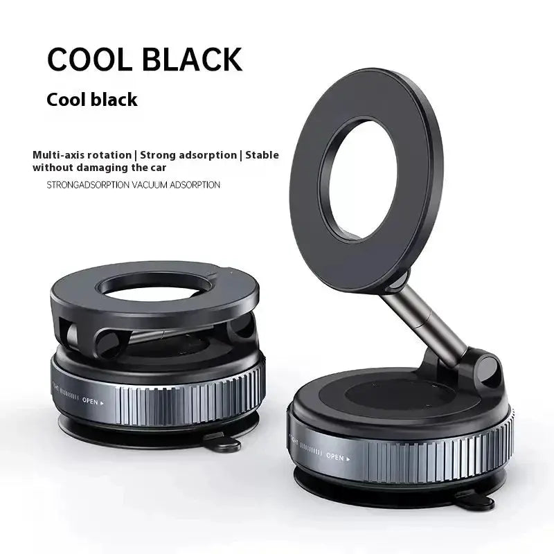 Magnetic Car Phone Holder Foldable 360 Degree Vacuum Mount Universal