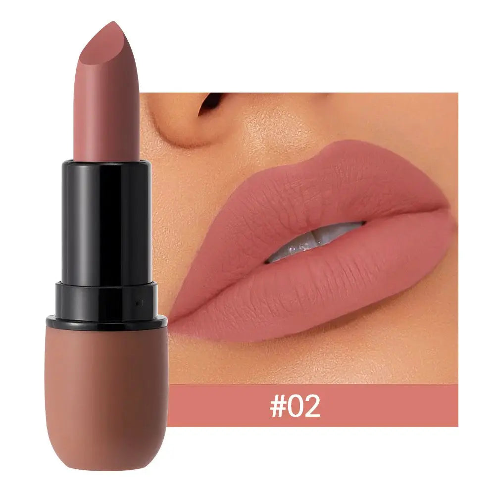 Velvet Bloom Six Color Matte Lipstick Set With Waterproof Long Lasting All Day Finish