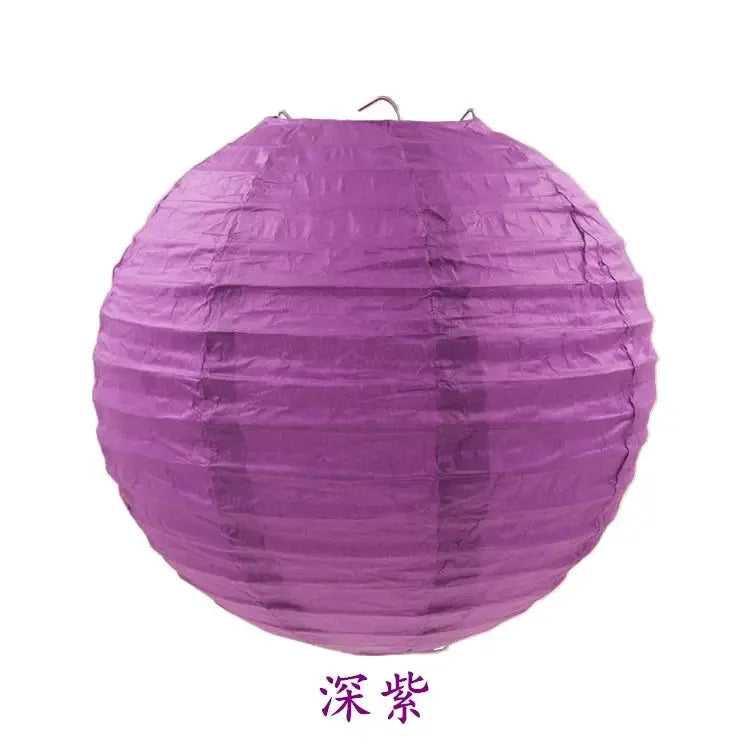 12 Inch Chinese Paper Lantern Ball DIY Handmade Round Lantern For Wedding Christmas Event Party Decorations 30cm