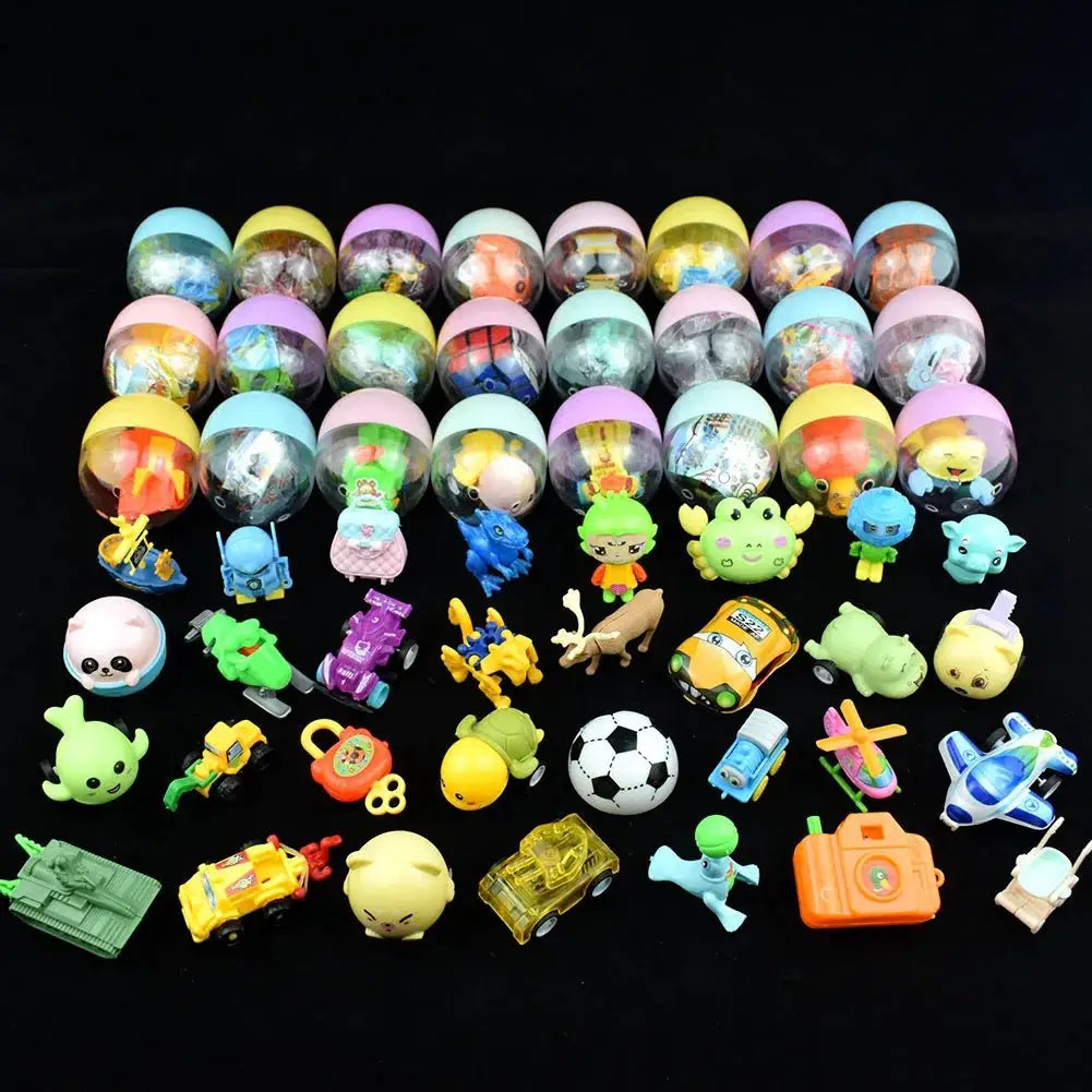 Gacha surprise blind-box set by Simples Market with 10–30 colorful capsules and mini figures