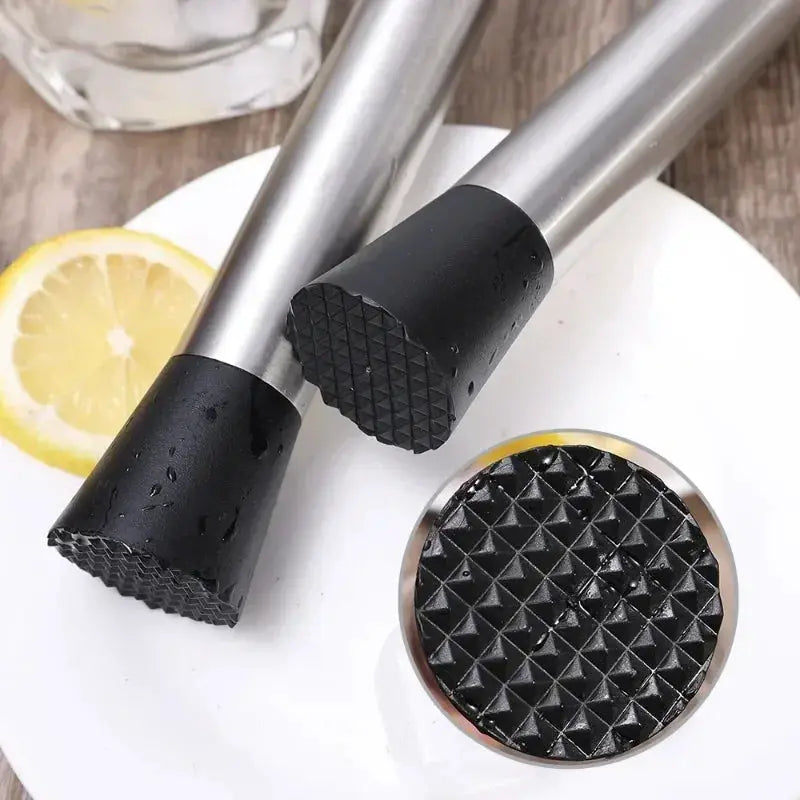 Stainless Steel Crushed Ice Hammer Multifunction Bar Tool Swizzle Stick