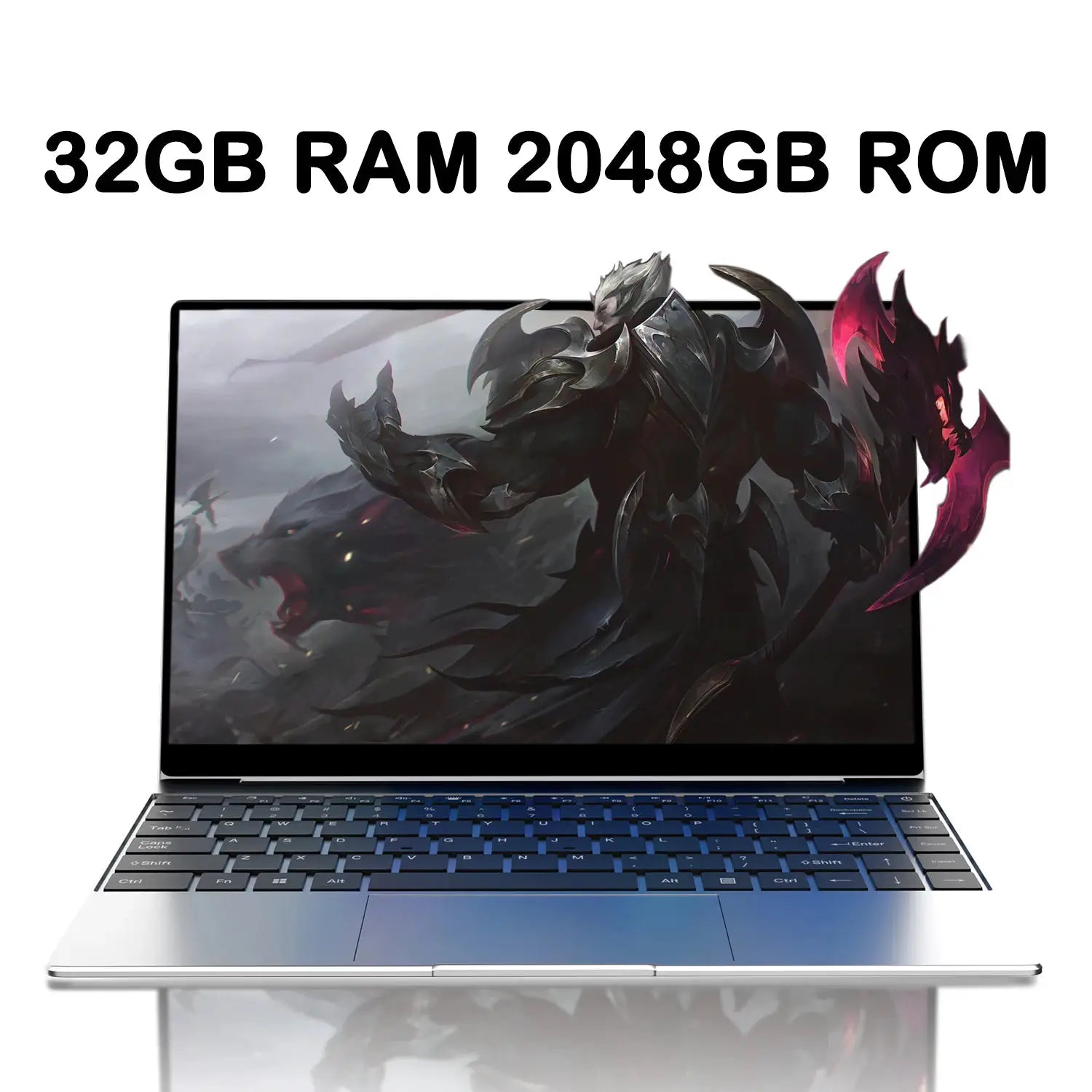 New 14.1 Inch Laptop Intel Core I9-9900 32GB RAM 2TB Storage Windows 11 Pro 1920x1080 HD Ultra Slim Gaming PC