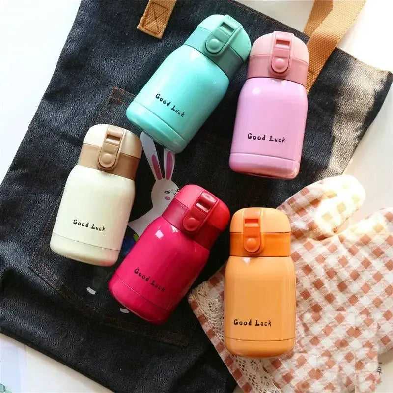 Mini Thermos Cup 200ml 360ml Stainless Steel Vacuum Insulated Pocket Mug Coffee Bottle Travel Kids Gift