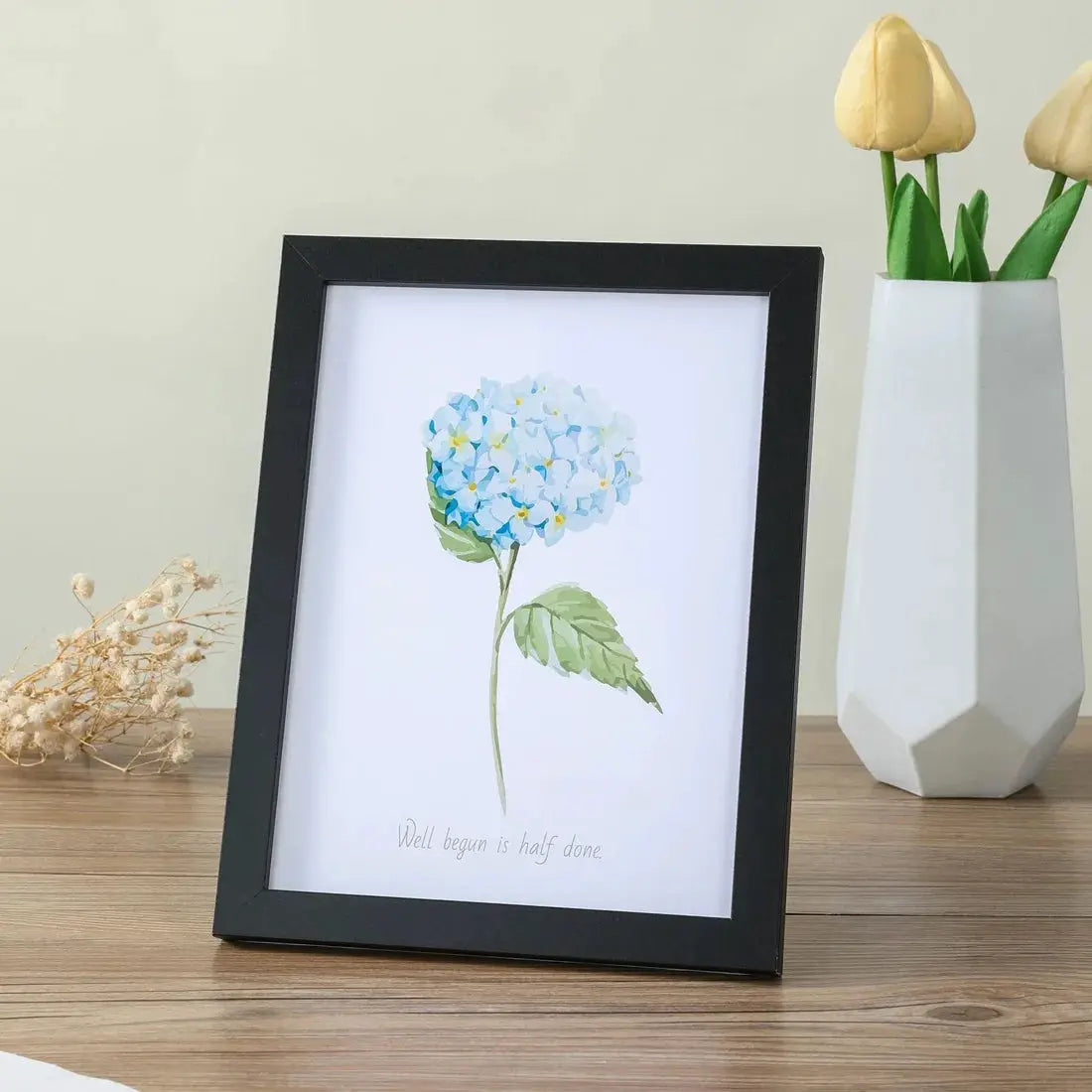 Wooden Photo Frame For Wall Hanging And Tabletop Stand 10x15 15x20 20x25cm A4 Picture Frame Decor