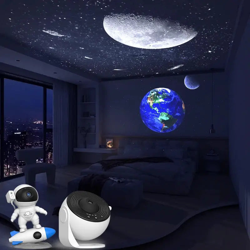 Six Pack Galaxy Projector Discs Night Light Starry Sky 4K Lenses