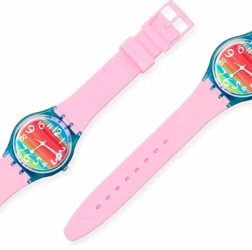 Swatch Compatible Silicone Watch Band 16mm 17mm 19mm 20mm Waterproof Colorful Rubber Strap For Men And Women