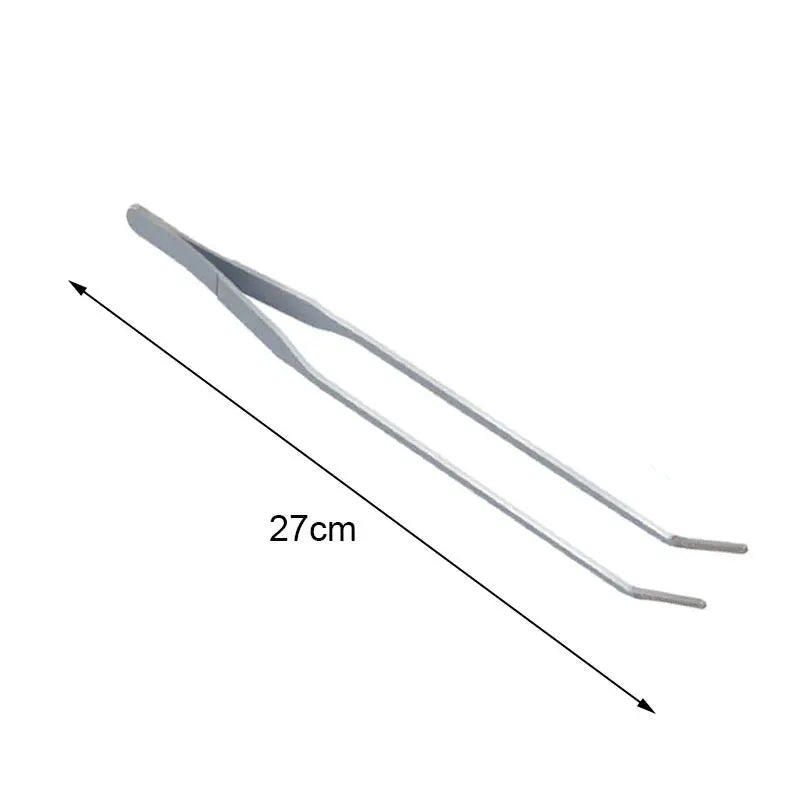 Findixpet Aquarium Scissor Tools Set Stainless Steel Tweezers Plant Wave Scissors Cleaning Accessories Storage Holder