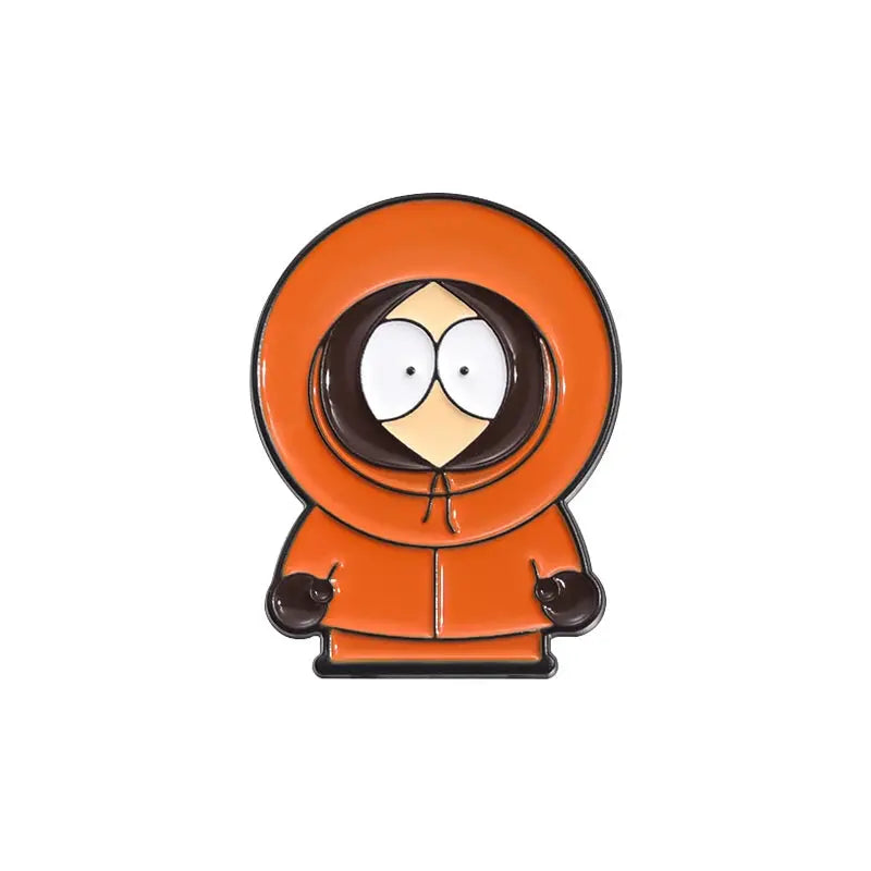 Custom Cartoon Character Enamel Pins Set Cute Metal Brooches Lapel Badges Gift For Kids Friends