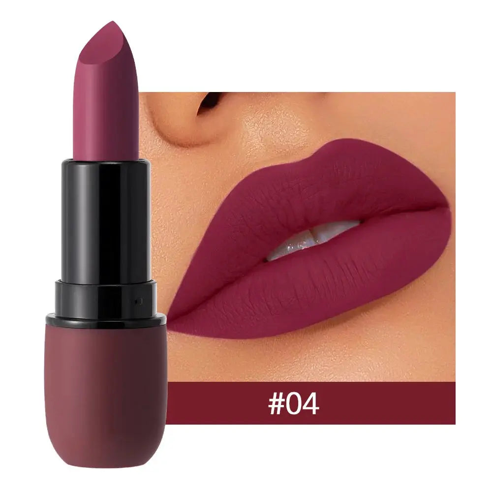 Velvet Bloom Six Color Matte Lipstick Set With Waterproof Long Lasting All Day Finish