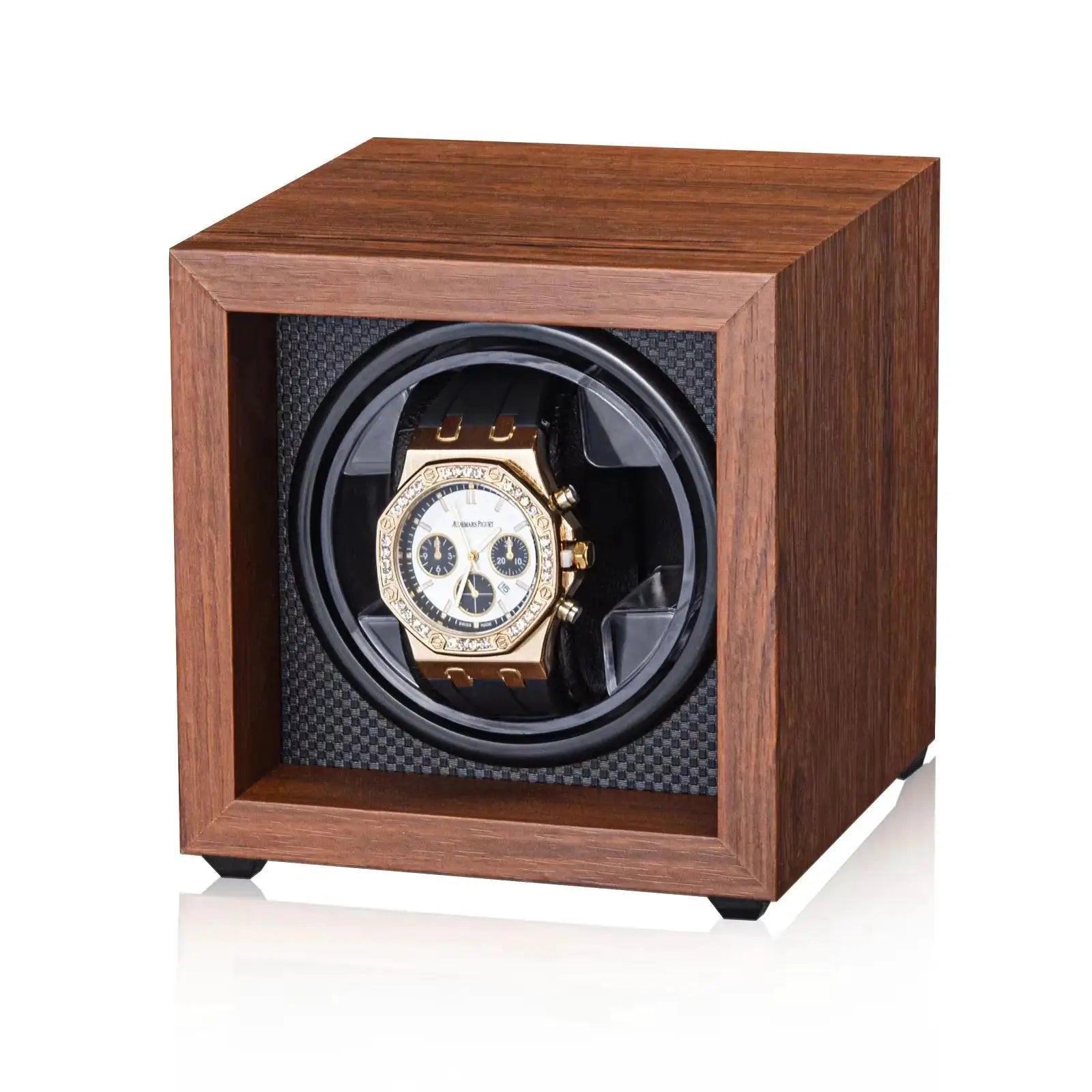 TimeWinder USB Powered Watch Winder Box For Automatic Watches Global Power Silent Motor Decorative Stand